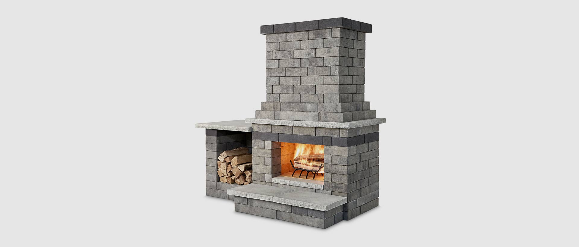 Contemporary Fireplace Kit